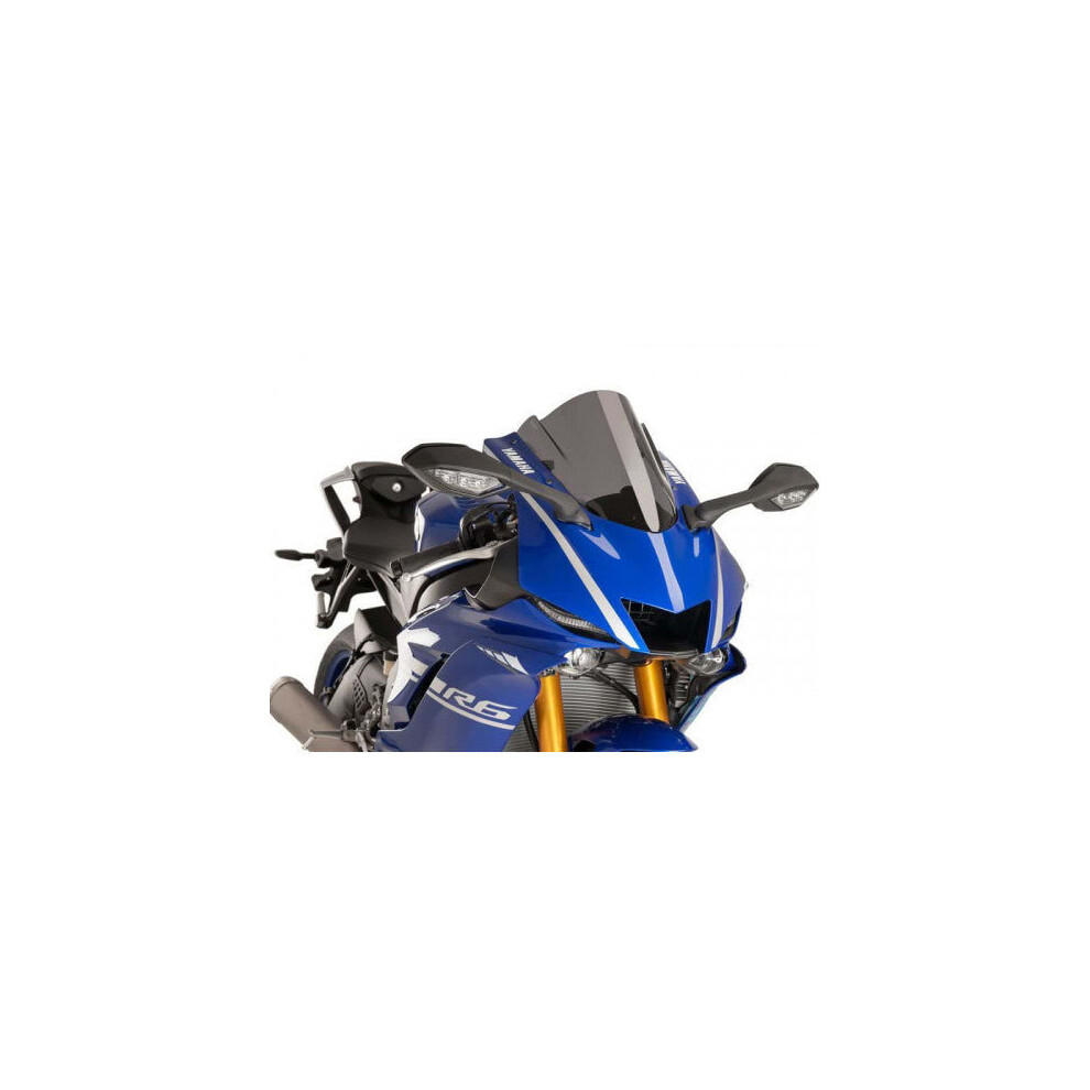 Puig Dark Smoke 9723F - Z-Racing Screen For Yamaha Yzf R6 2017-2020 - Image 6