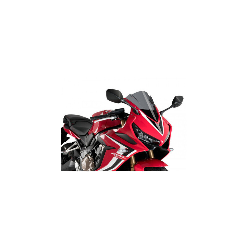 Puig Z-Racing Screen Smoke For Honda Cbr650 R (19-23) Dark 8435529310835