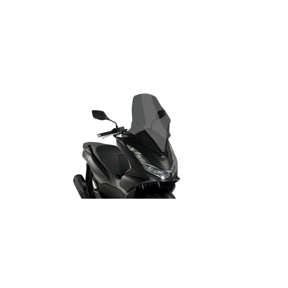 Puig V-Tech Line Touring Screen Smoke For Honda Pcx 125 (21-23) Dark 8435529329745