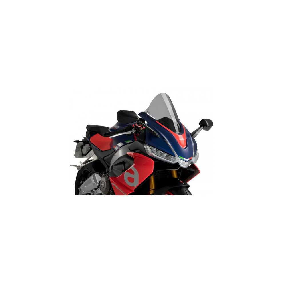 Puig R-Racer Screen Smoke For Aprilia Rs660 (21-23) Light 8435529328342
