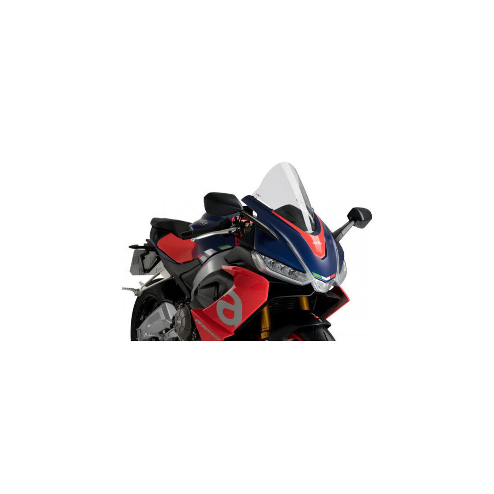 Puig R-Racer Screen Clear For Aprilia Rs660 (21-23) 8435529328373