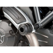 Puig Vintage Frame Sliders Black For Ducati Scrambler 1100 (18-21)