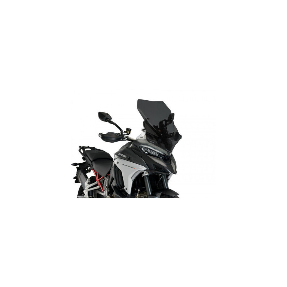 Puig Dark Smoke Touring Screen Ducati Multistrada 1200 V4 Pikes Peak 2021-2025 - Image 5