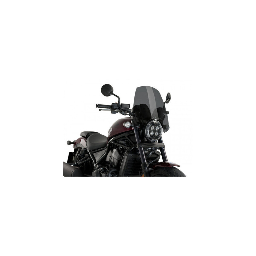 Puig New Generation Touring Screen Smoke For Honda Cmx1100 Rebel (21-23) Dark 8435529334268