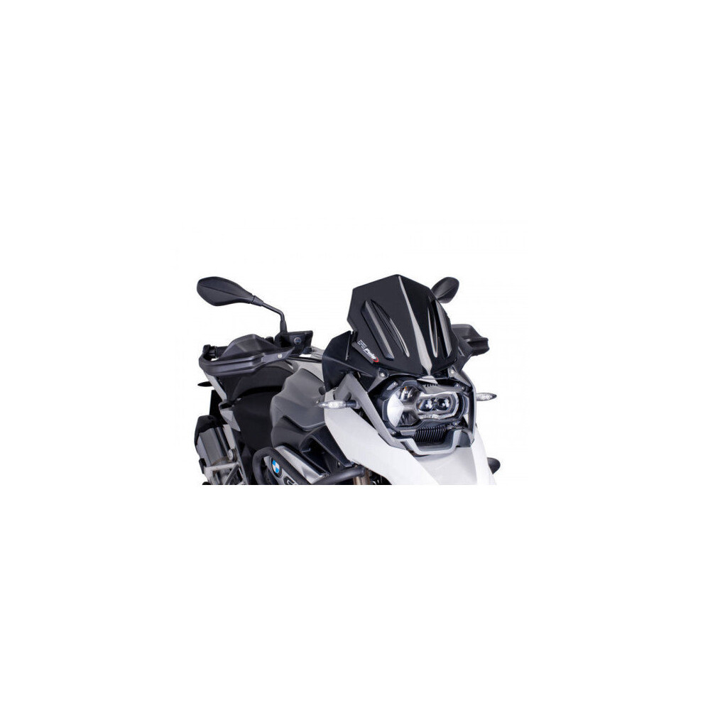 Puig Sport Screen For Bmw R1200 Gs (13-18) Black 6487000000782