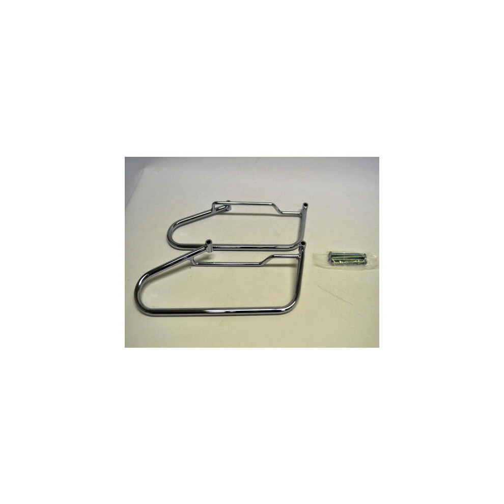 Longride Pannier Fitting Kit Chrome For Suzuki Vl 800 Intruder Volusia 2001-2003 Models 5415177030500