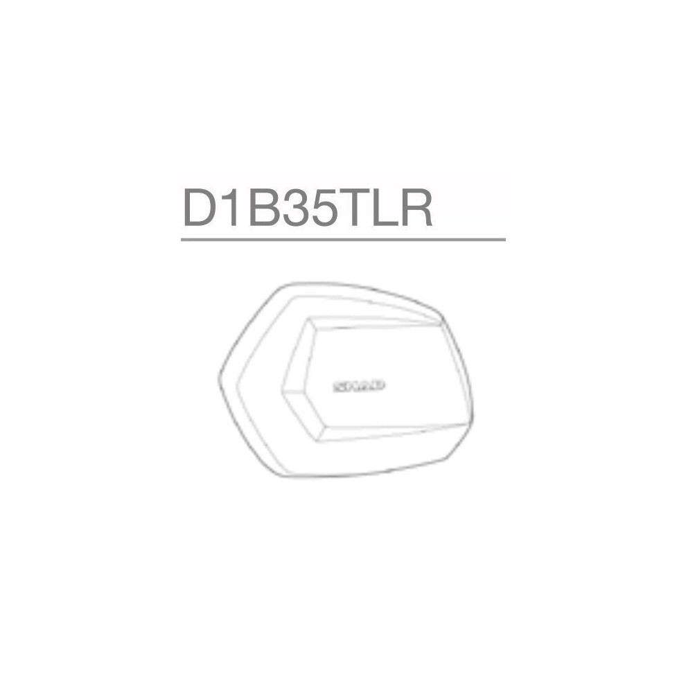 SHAD SH35 Replacement Aluminium Side Panel (Left) - Image 6
