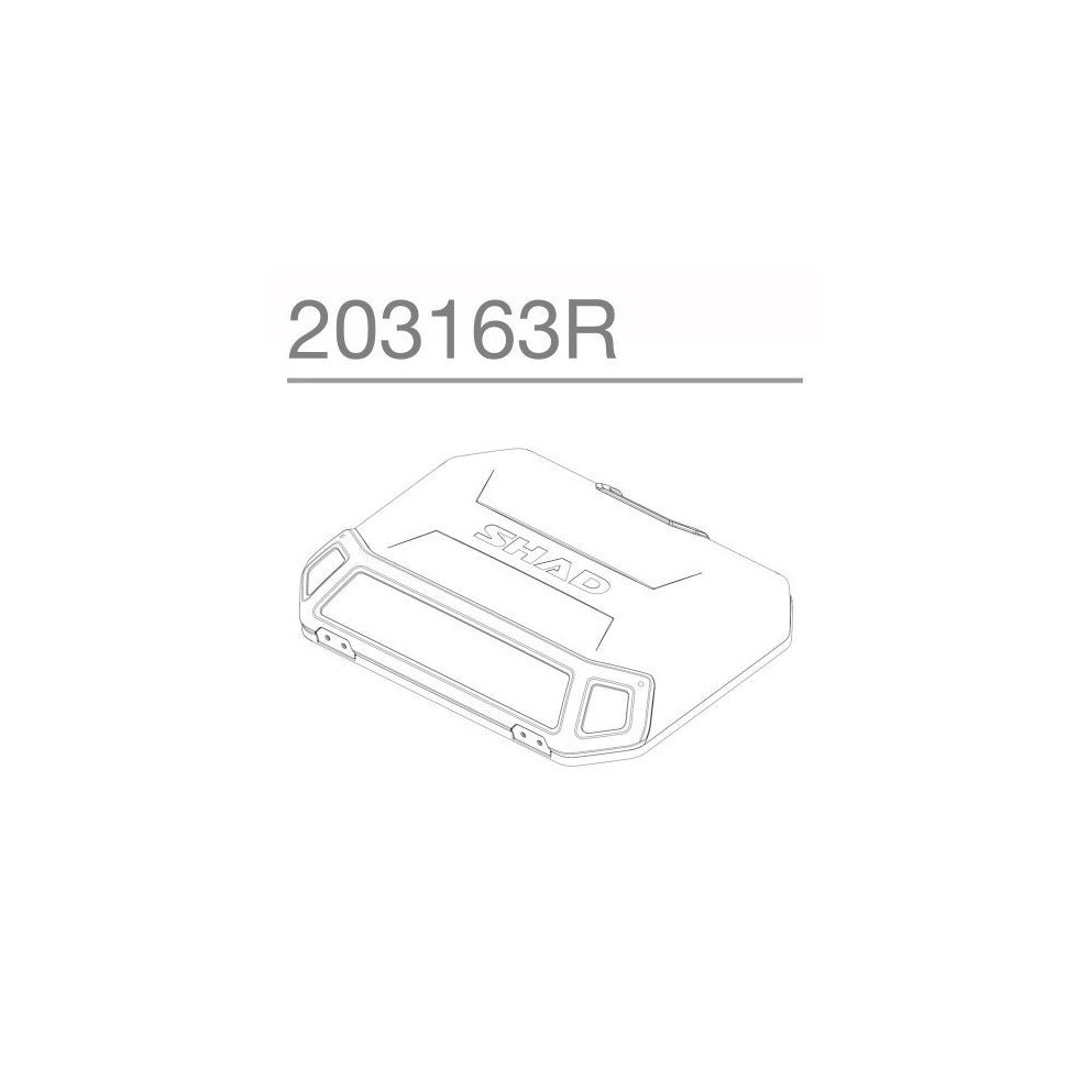 Shad Tr36 / Tr47 Replacement Cover 8430358669918