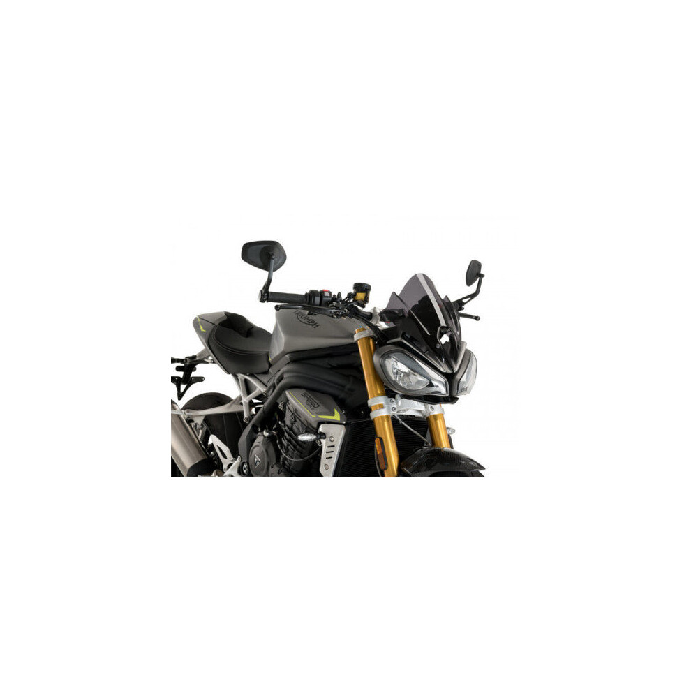 Puig New Generation Sport Screen Smoke For Triumph Speed Triple Rs (21-23) Dark 8435529333797