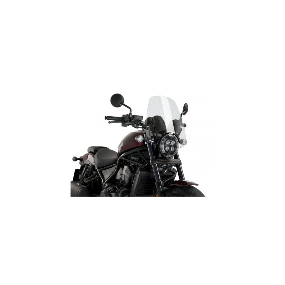 Puig New Generation Touring Screen Clear For Honda Cmx1100 Rebel (21-23) 8435529334275