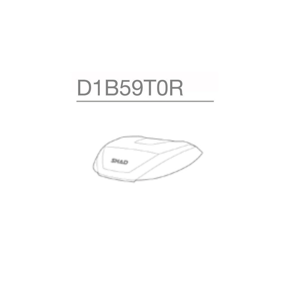 Shad Sh59x Replacement Aluminium Lid 8430358645592