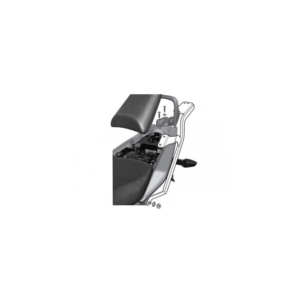 Shad Top Box Fitting Kit For Honda Cbf125 Models - Image 8