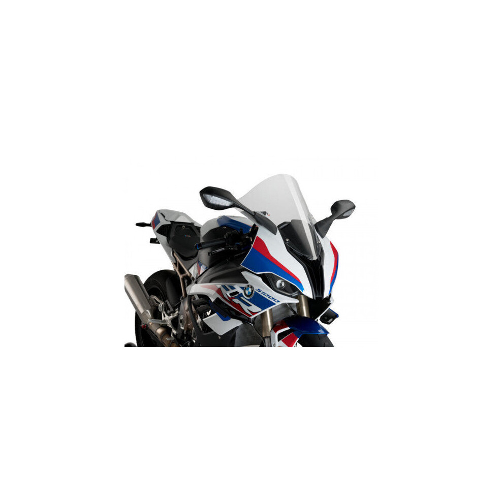Puig R-Racer Screen Clear For Bmw M1000rr (20-23),Bmw S1000 Rr (19-23) 8435529312464