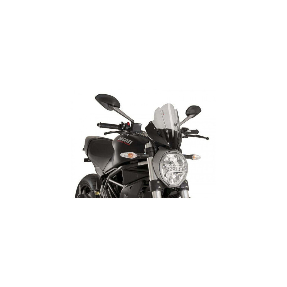 Puig New Generation Touring Screen Smoke For Ducati Monster 1200 (14-21) Light 8436571713322
