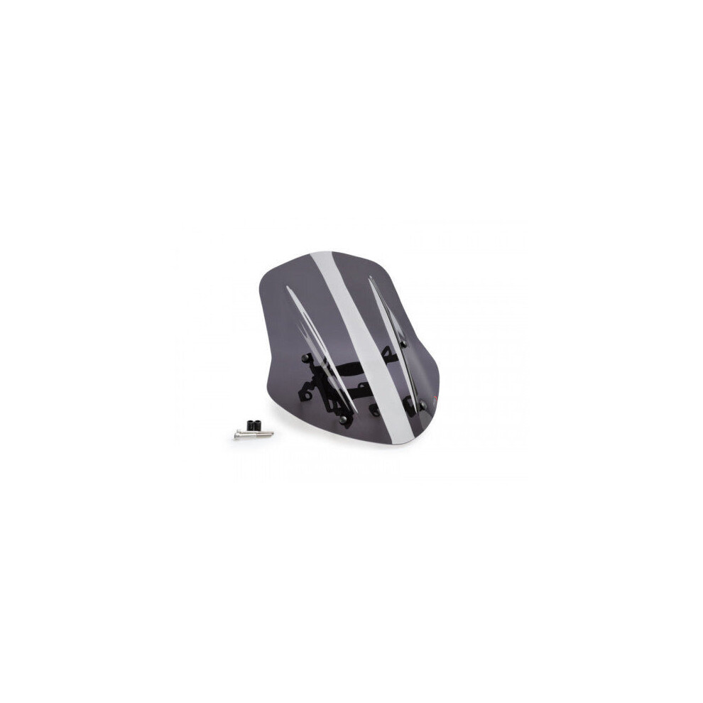 Puig New Generation Adjustable Touring Screen Smoke For Ducati Diavel 1260 (19-22) Dark 8435529319470