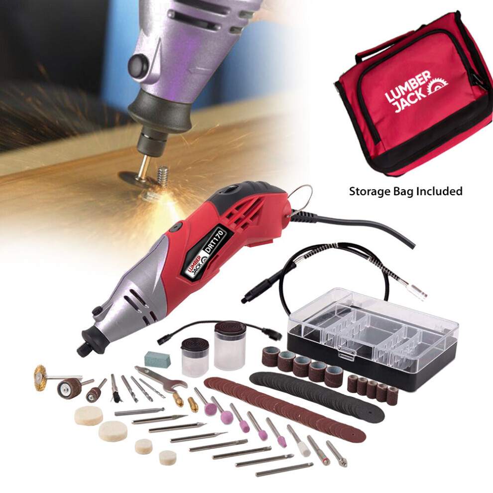 Lumberjack Oscillating Hobby Rotary Multi tool Accessories 240V