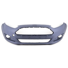 Ford Fiesta 2013-2017 Front Bumper Primed No Jet Wash Or Pdc