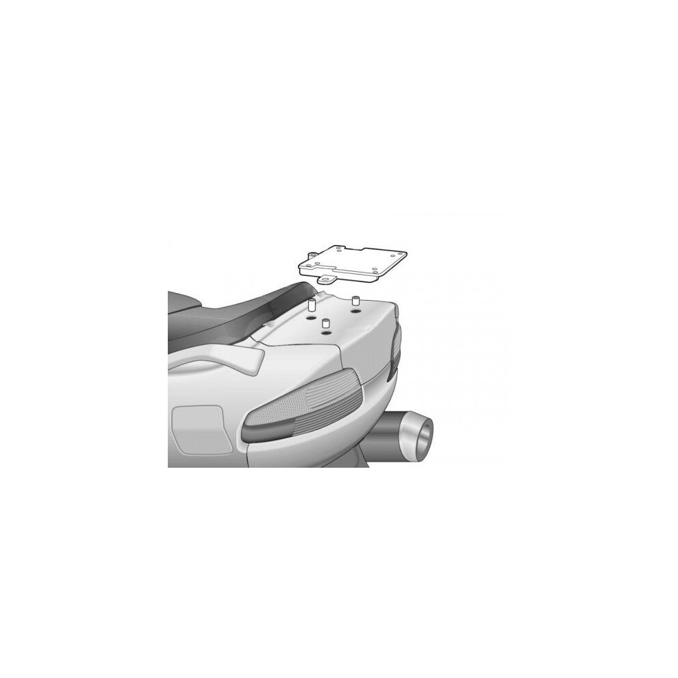 Shad Top Box Fitting Kit For Suzuki Burgman 650 Models 8430358036437