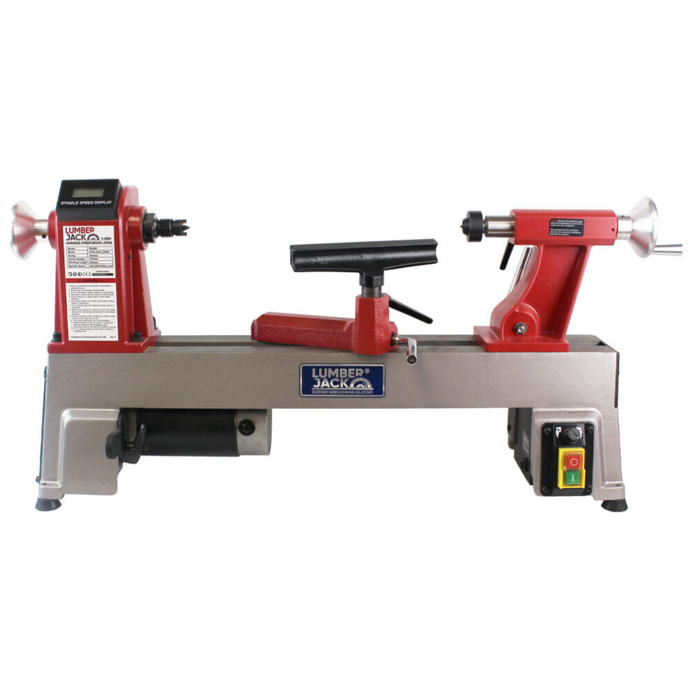 Lumberjack Mini Lathe 12" Variable Speed Cast Iron 5060504001939