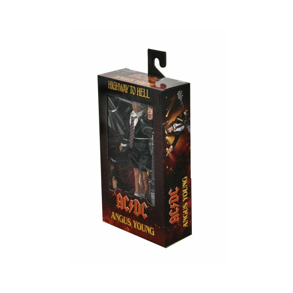 AC/DC - Angus Young 8 inch Clothed Action Figure - Angus Young (Highway to Hell)