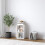 URBN Living (White, 2 Tier) URBN LIVING Wooden Bookcase Storage Shelf 2