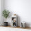 URBN Living (Grey, 2 Tier) URBN LIVING Wooden Bookcase Storage Shelf 2