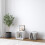 URBN Living (White, Cube) URBN LIVING Wooden Bookcase Storage Shelf 2