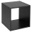 URBN Living (Black, Cube) URBN LIVING Wooden Bookcase Storage Shelf 1