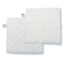 Home-tek JAL701MP2 Pack of 2 Rectangular Microfibre Mop Pads for JAL701 Optimus 3 Steam Mop Head