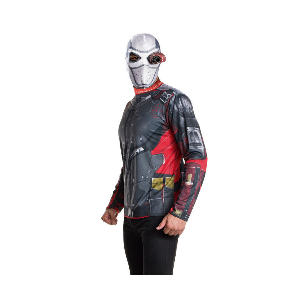 DC Suicide Squad Adult Deadshot Halloween Men's Costume Kit Medium