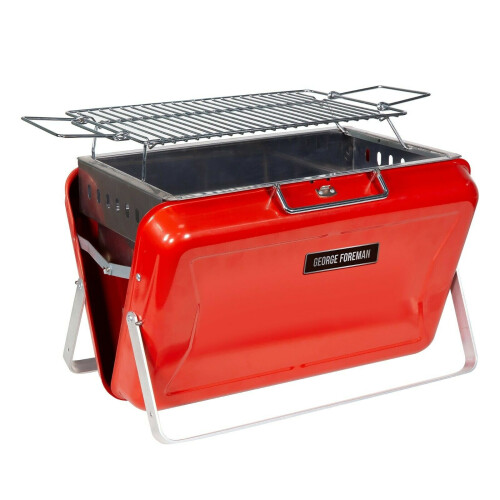 Gloss Red Stylish Barbecue in Portable Bag Shape Best UK