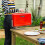 Gloss Red Stylish Barbecue in Portable Bag Shape Best UK 6