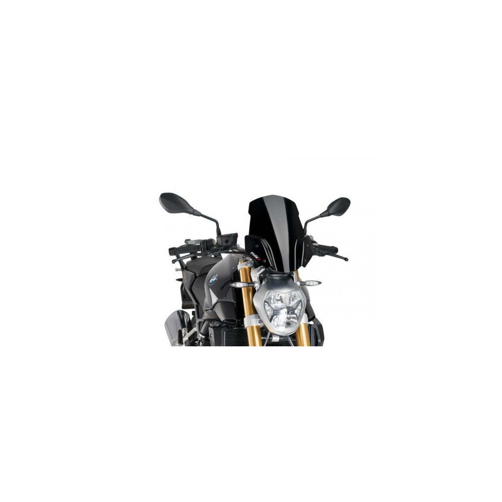 Puig Black New Generation Sport Screen For BMW R1200 R 2015-2018 - Image 3