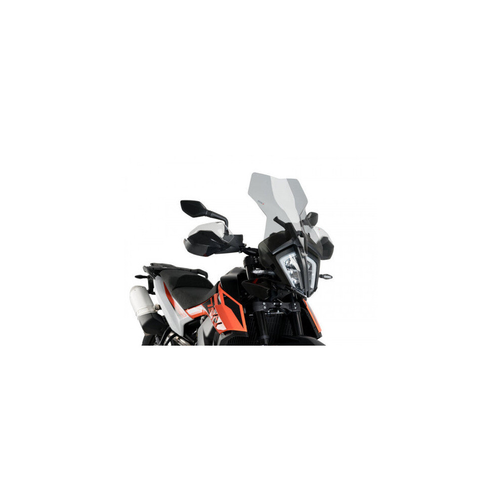 Puig Light Smoke Touring Screen KTM 890 Adventure L 2021-2022 - Image 11