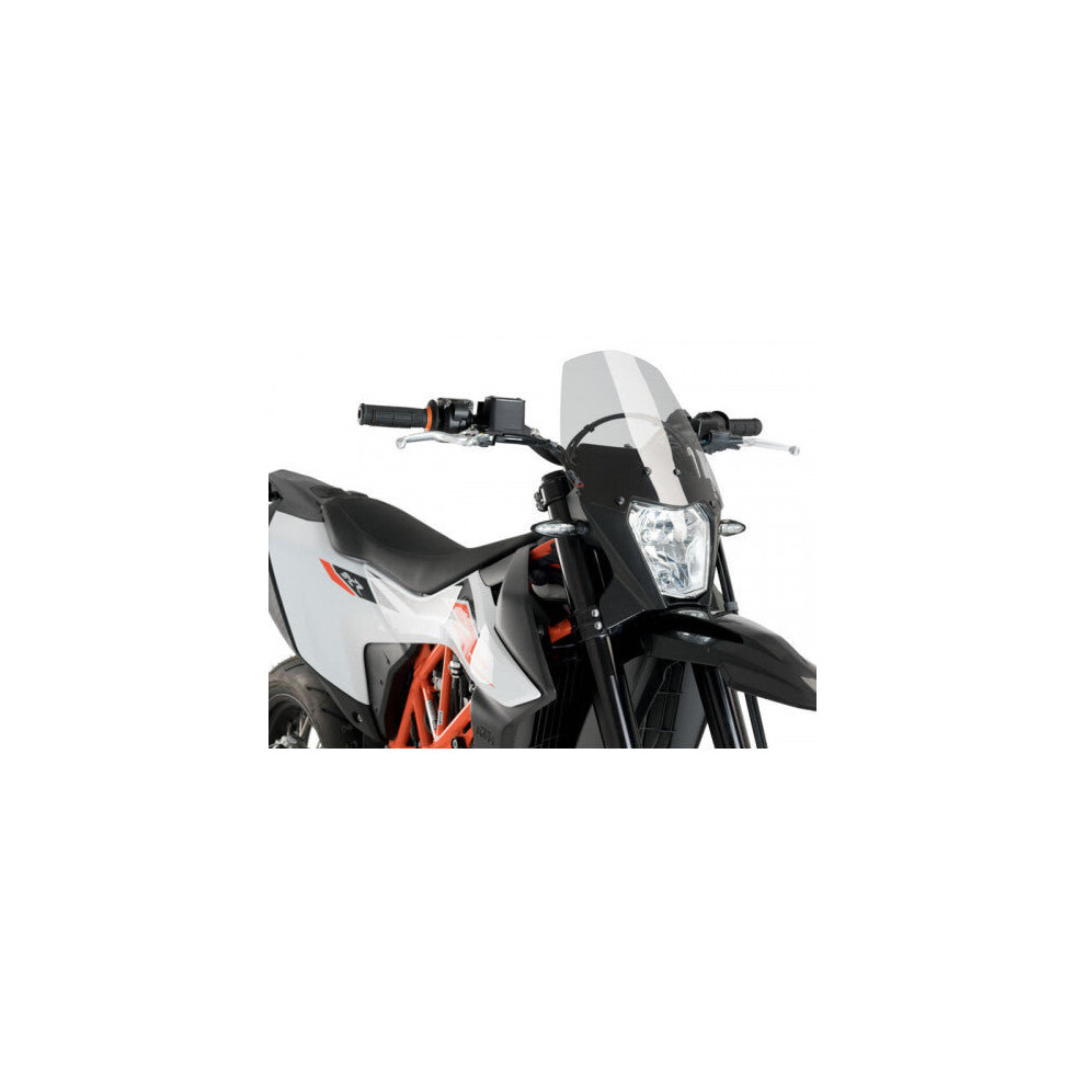 Puig Light Smoke 3586H - New Generation Sport Screen For Ktm 690 Enduro R 2019-2024 - Image 5