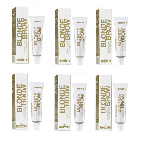 RefectoCil Blonde Brow Bleaching Paste 15ml 15ml x6
