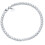 925 Silver Beaded Bracelet with Heart 2