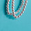 925 Silver Beaded Bracelet with Heart 4