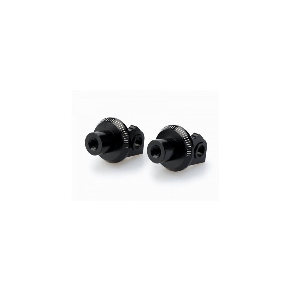 Puig Footpeg Adaptors For Yamaha Tenere 700 (19-23) Black 8435529319265