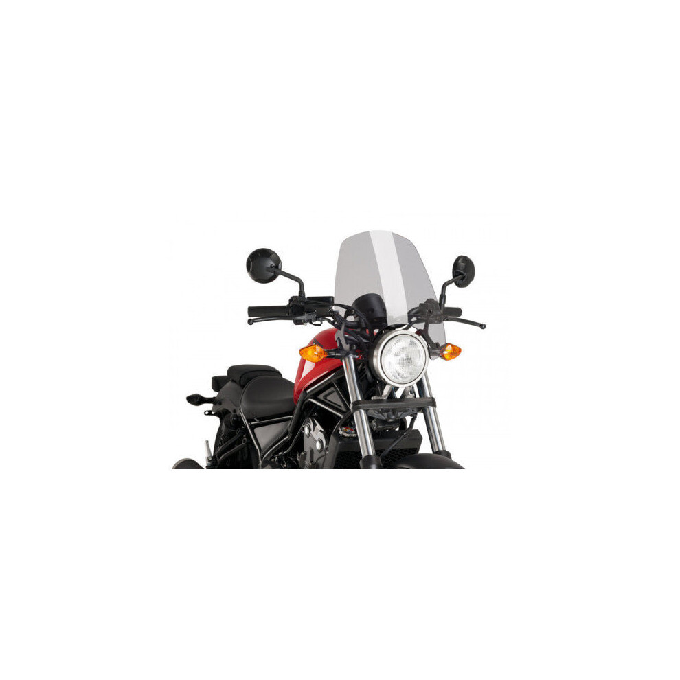 Puig New Generation Touring Screen Smoke For Honda Cmx300 Rebel (17-20) Light 8436571711199
