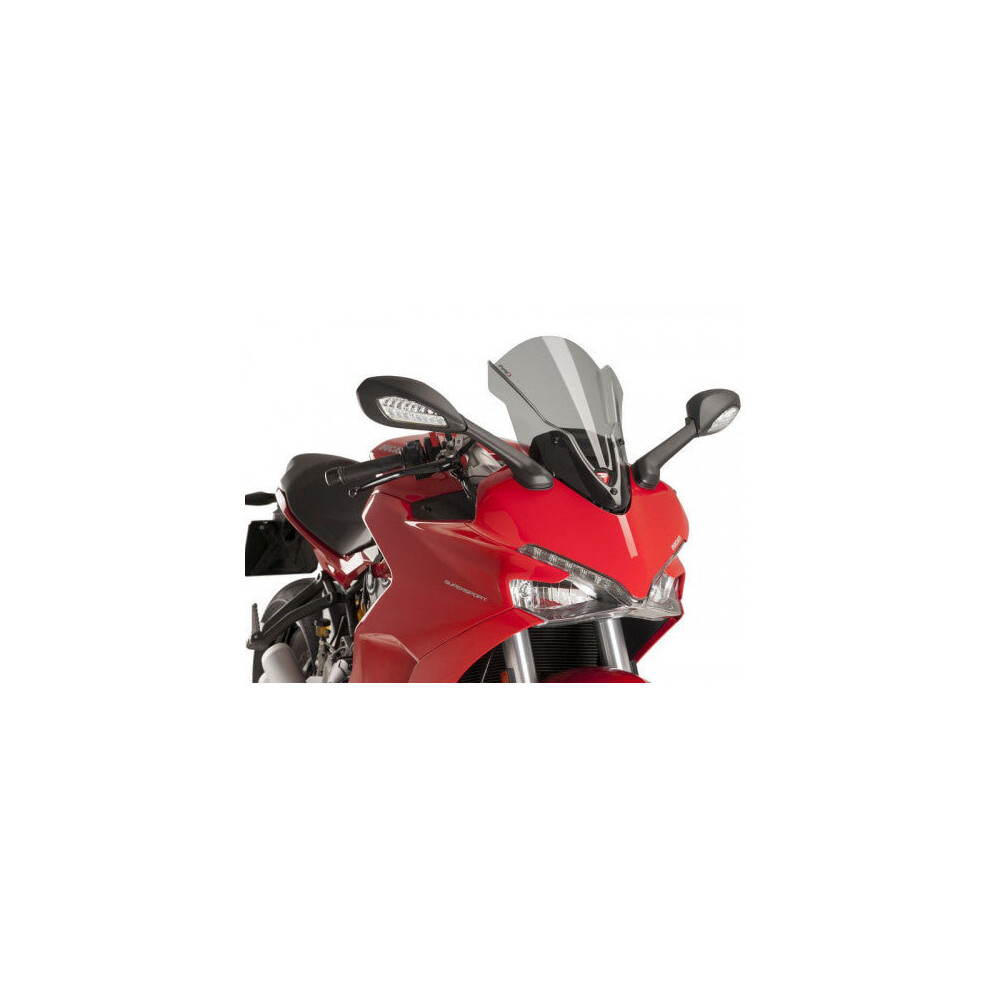 Puig Touring Screen For Ducati Supersport 939 (17-20) Black 8436571710413