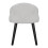 Living And Home Modern Velvet Dressing Table Stool with Solid Wood Legs 6