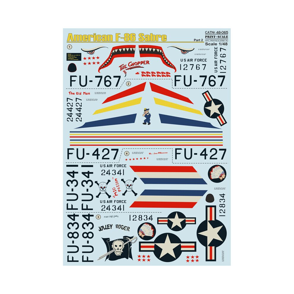 Print Scale 48-065 F-86E Sabre Part 2