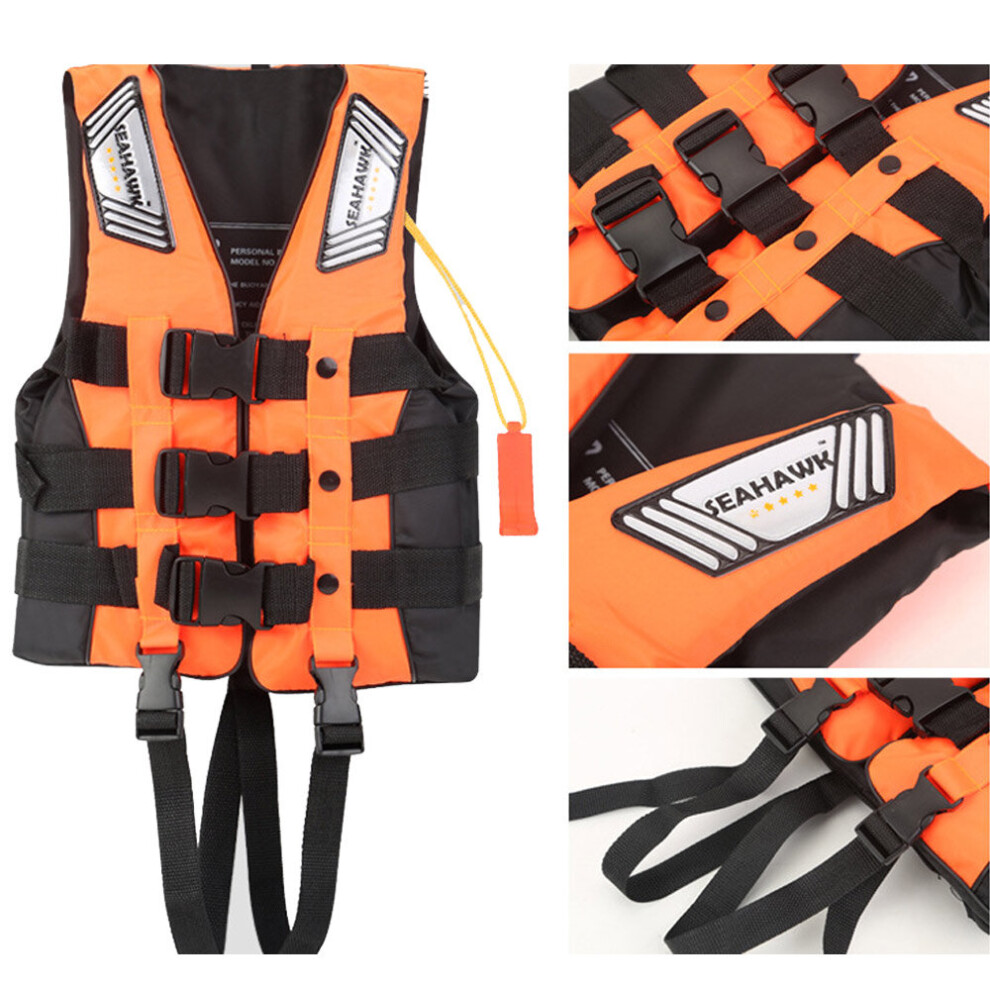 (L) Adult Children Life Jacket Watersport Buoyancy Aid