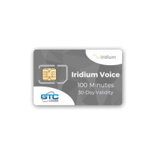 Iridium Global Satellite PREPAID SIM - 100 minutes / 30 days validity