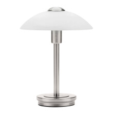 Litecraft Touch Table Lamp - Nickel