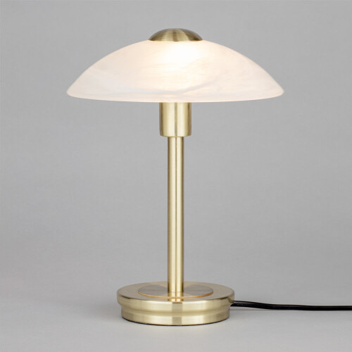 Litecraft Touch Sensitive Table Lamp - Brass 2