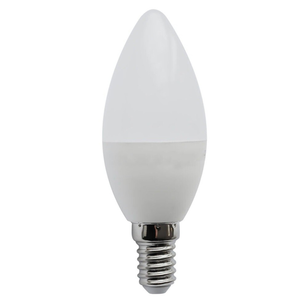 Litecraft Light Bulb E14 Edison Screw 6 Watt Candle LED - Cool White