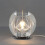 Litecraft Spiro Table Lamp Wire String Ball Base - Polished Chrome 2