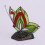 Tiffany by Tiff Table Lamp Butterfly Styled Base - Red, Black 5